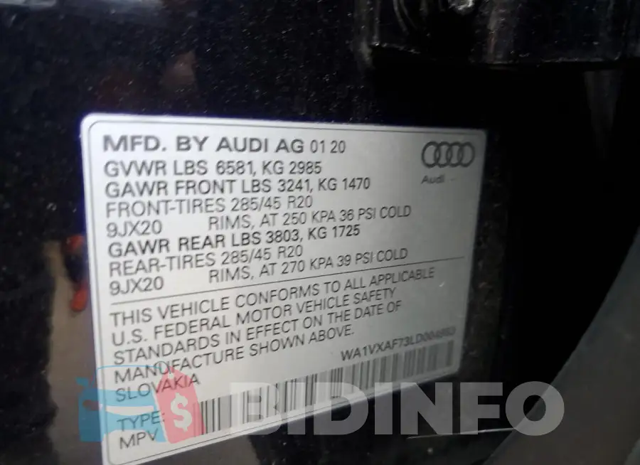 WA1VXAF73LD004983 Photo# 13