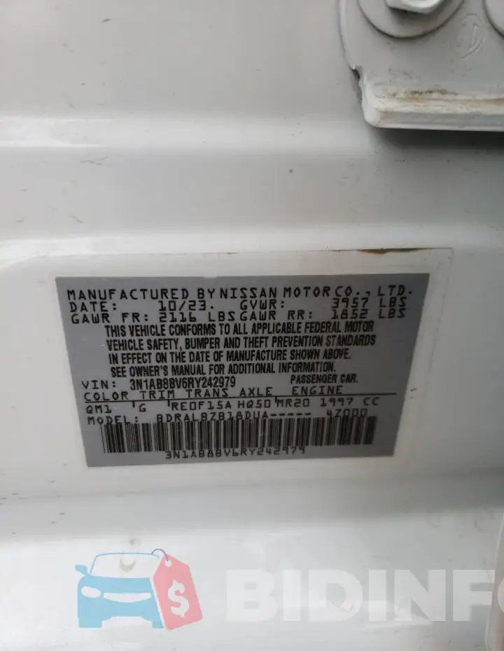 3N1AB8BV6RY242979 Photo# 12