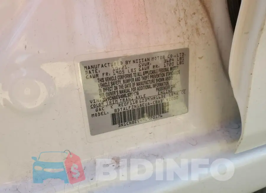 3N1CN8EV4ML920176 Photo# 12
