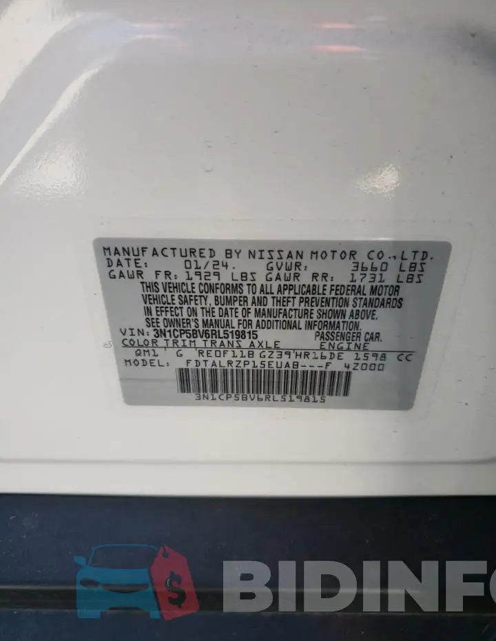 3N1CP5BV6RL519815 Photo# 14