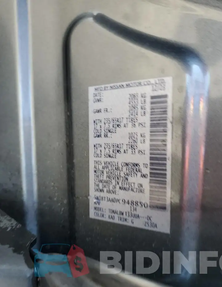 5N1BT3AA0PC948850 Photo# 13