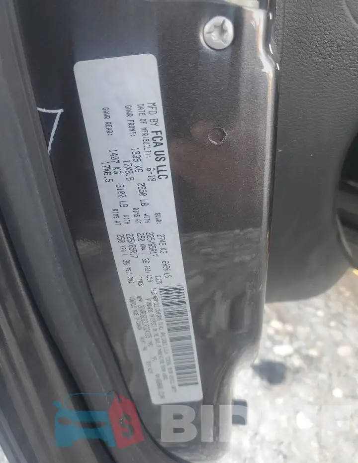 2C4RDGEG3JR324335 Photo# 13