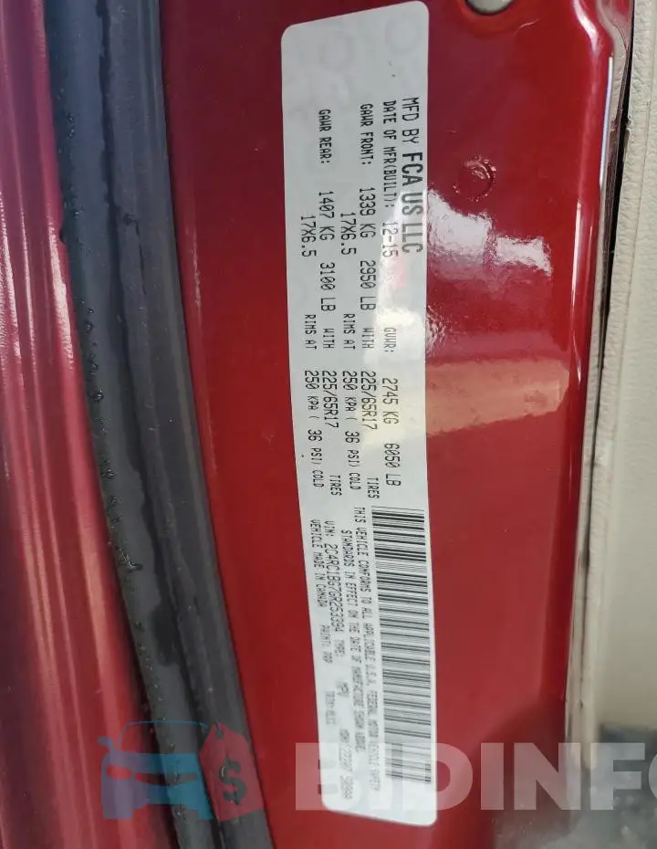 2C4RC1BG7GR253394 Photo# 14