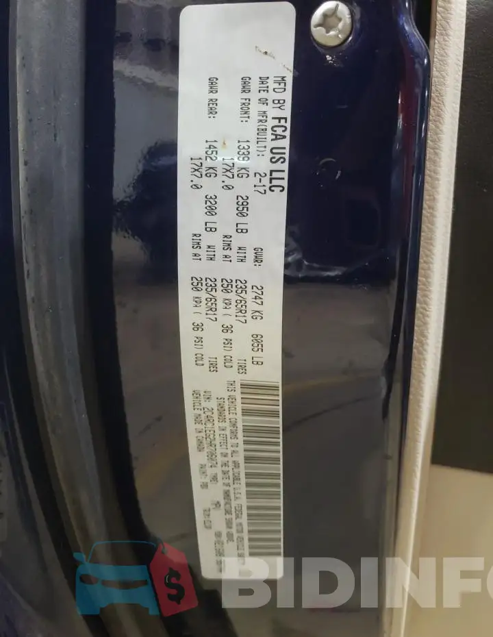 2C4RC1EG2HR706074 Photo# 14