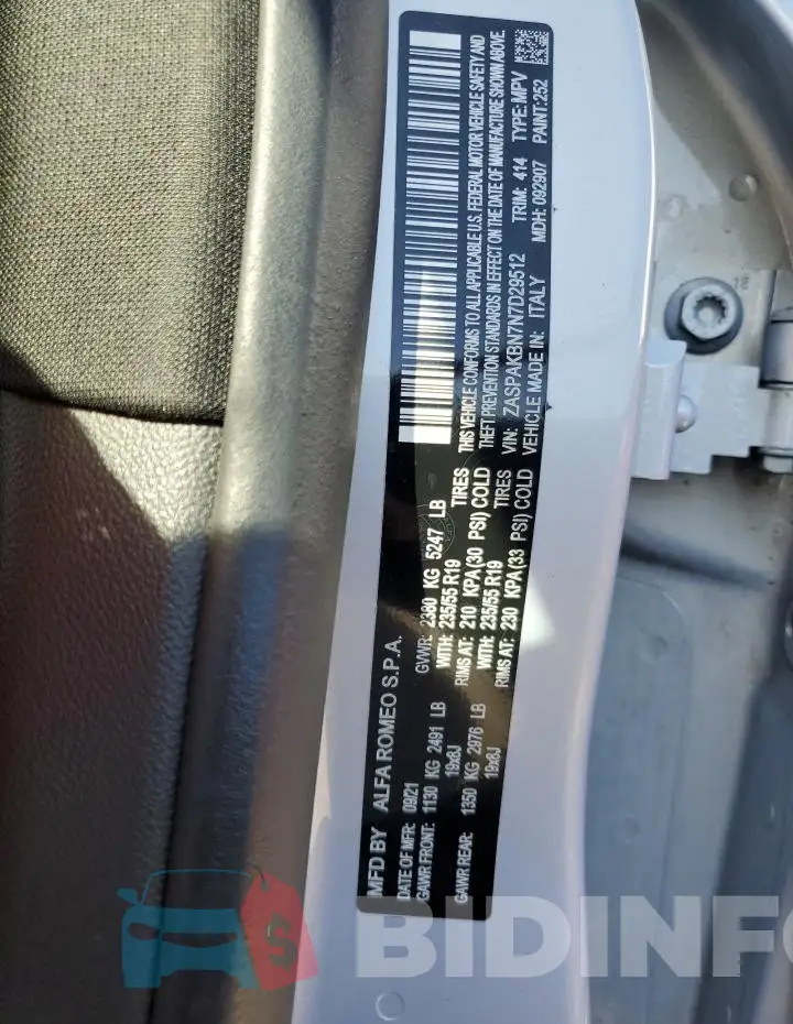 ZASPAKBN7N7D29512 Photo# 13