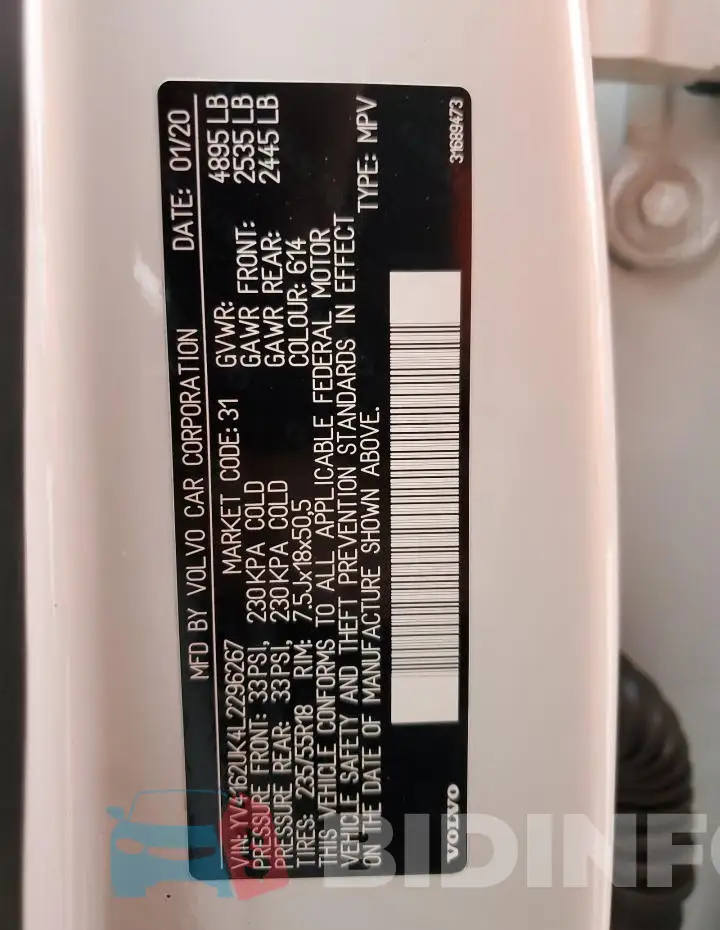 YV4162UK4L2296267 Photo# 14
