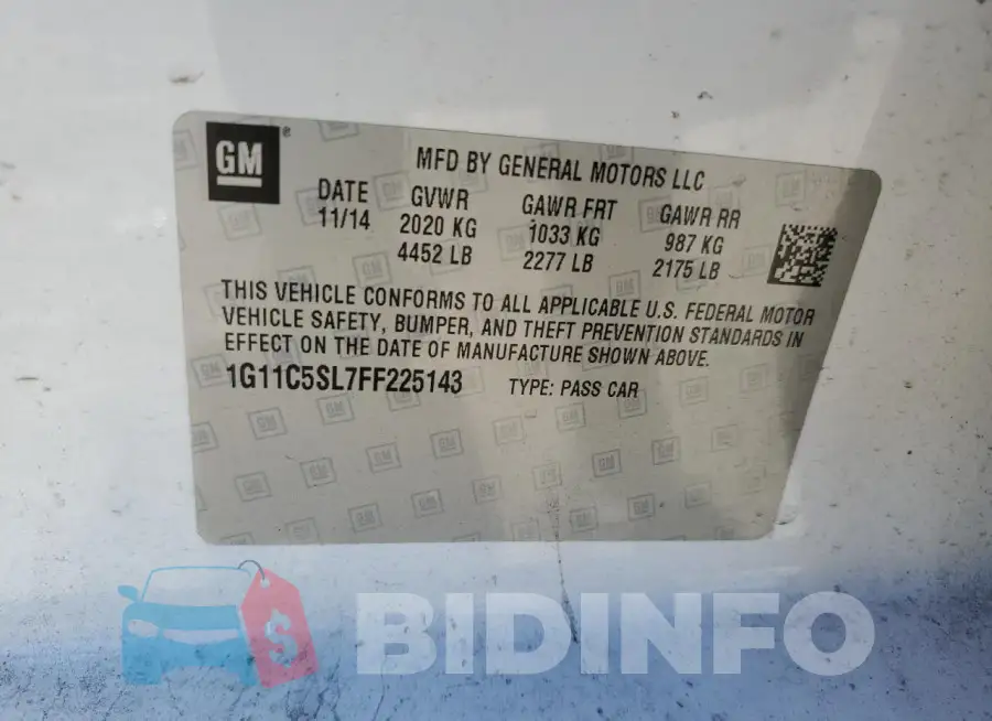 1G11C5SL7FF225143 Photo# 12
