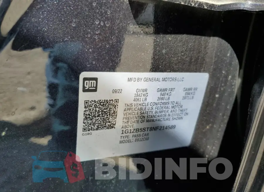 1G1ZB5ST8NF214589 Photo# 12