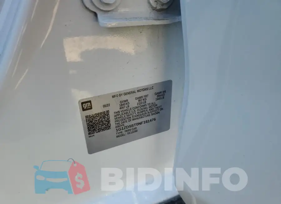 1G1ZD5ST0NF161476 Photo# 12