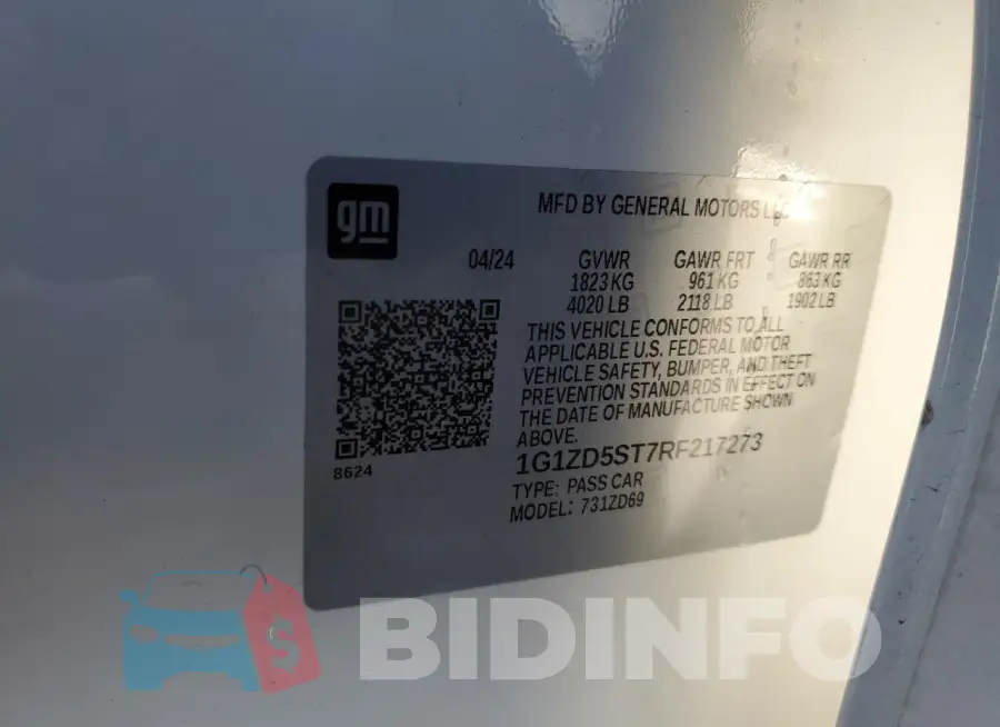 1G1ZD5ST7RF217273 Photo# 13
