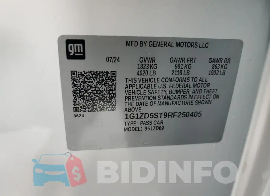 1G1ZD5ST9RF250405 Photo# 13