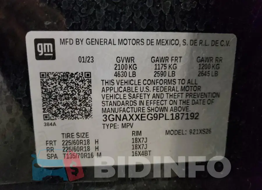 3GNAXXEG9PL187192 Photo# 13