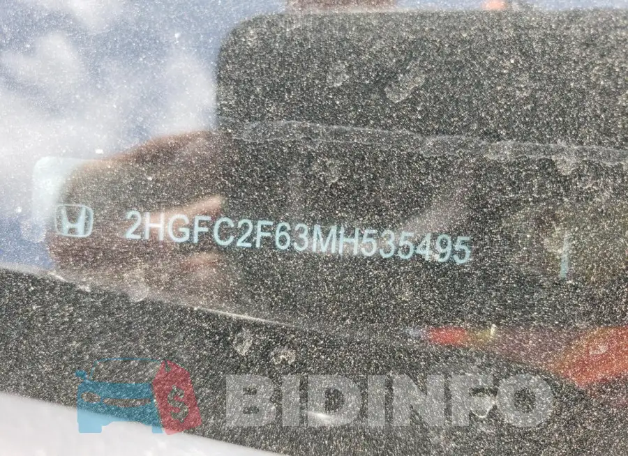 2HGFC2F63MH535495 Photo# 12