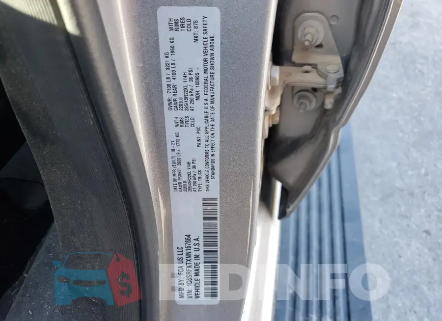 1C6SRFKTXNN167864 Photo# 12