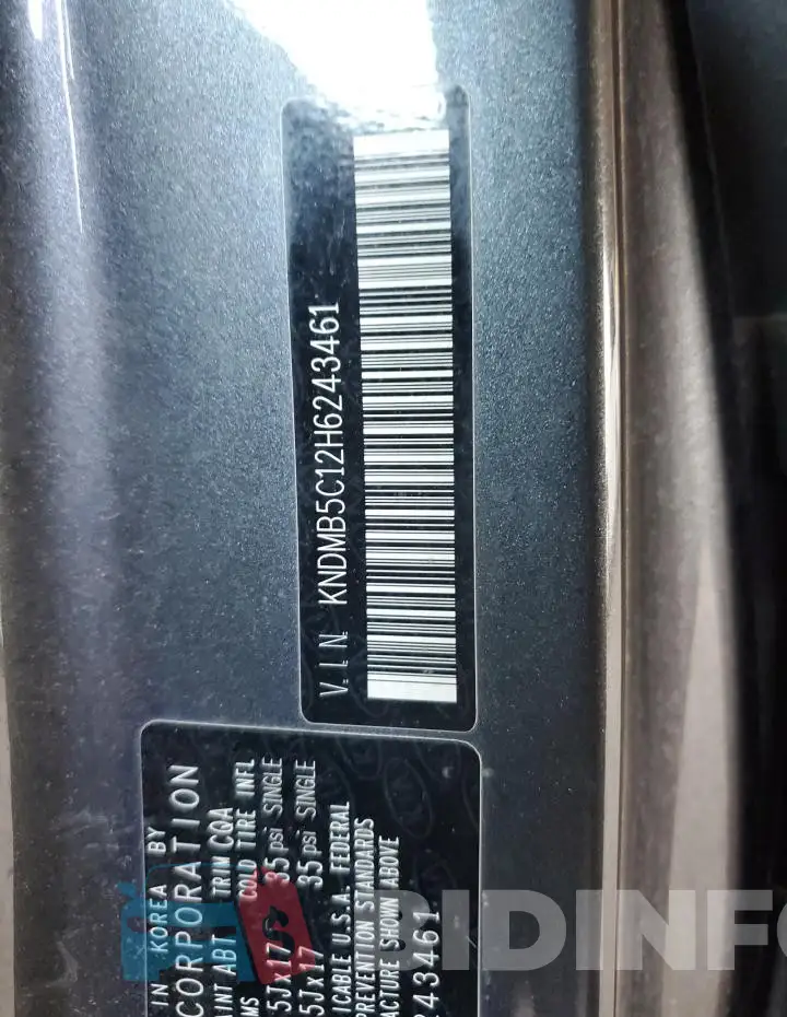 KNDMB5C12H6243461 Photo# 13