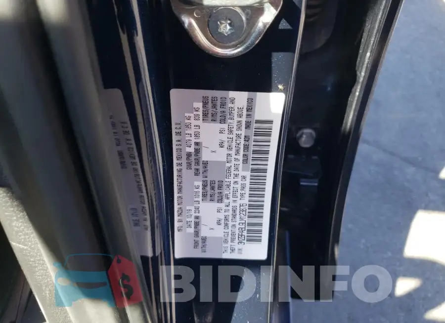 3MZBPABL9LM123876 Photo# 12