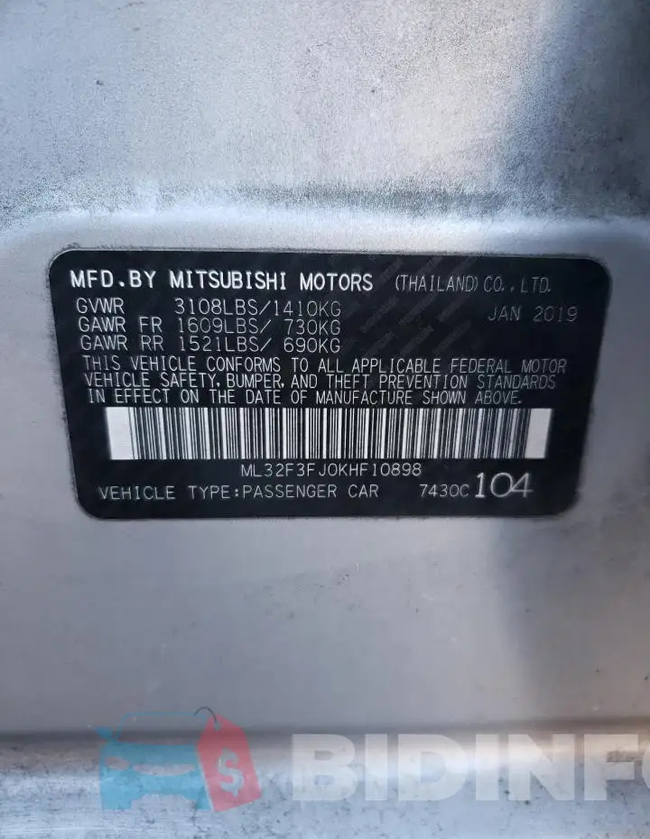 ML32F3FJ0KHF10898 Photo# 12