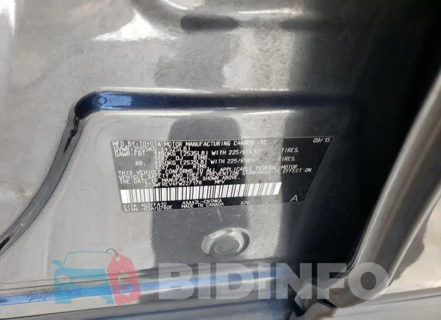 2T3WFREV4FW227178 Photo# 12