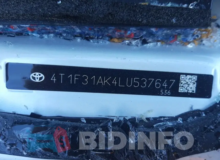 4T1F31AK4LU537647 Photo# 12