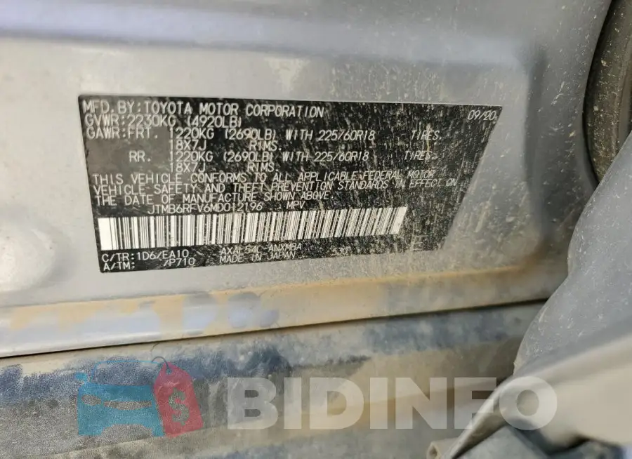 JTMB6RFV6MD012196 Photo# 14