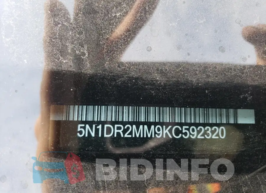 5N1DR2MM9KC592320 Photo# 13
