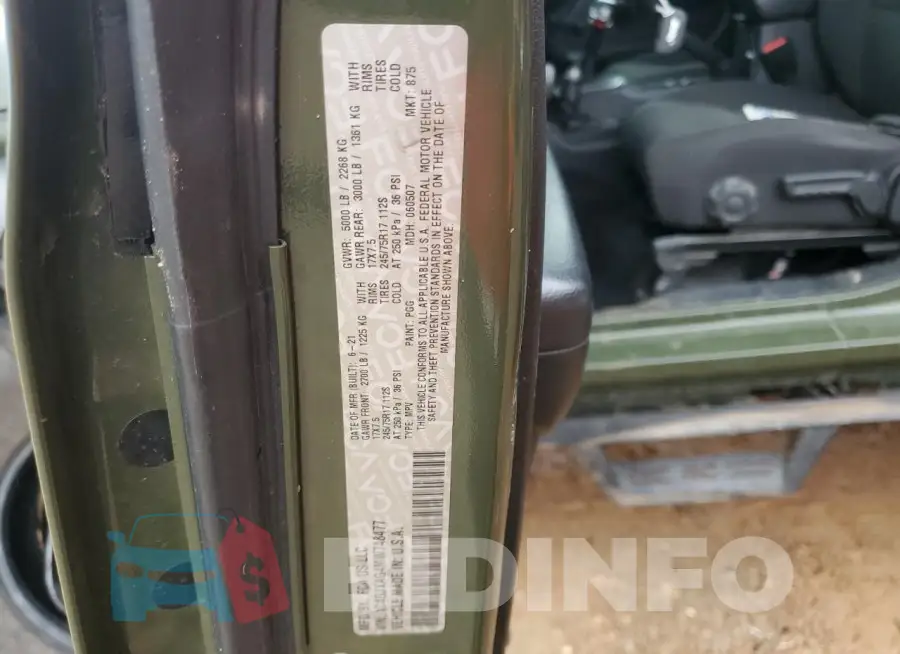 1C4GJXAG4MW748477 Photo# 14