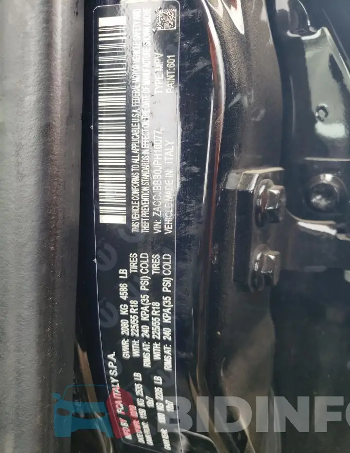 ZACCJBBB0JPH10077 Photo# 12