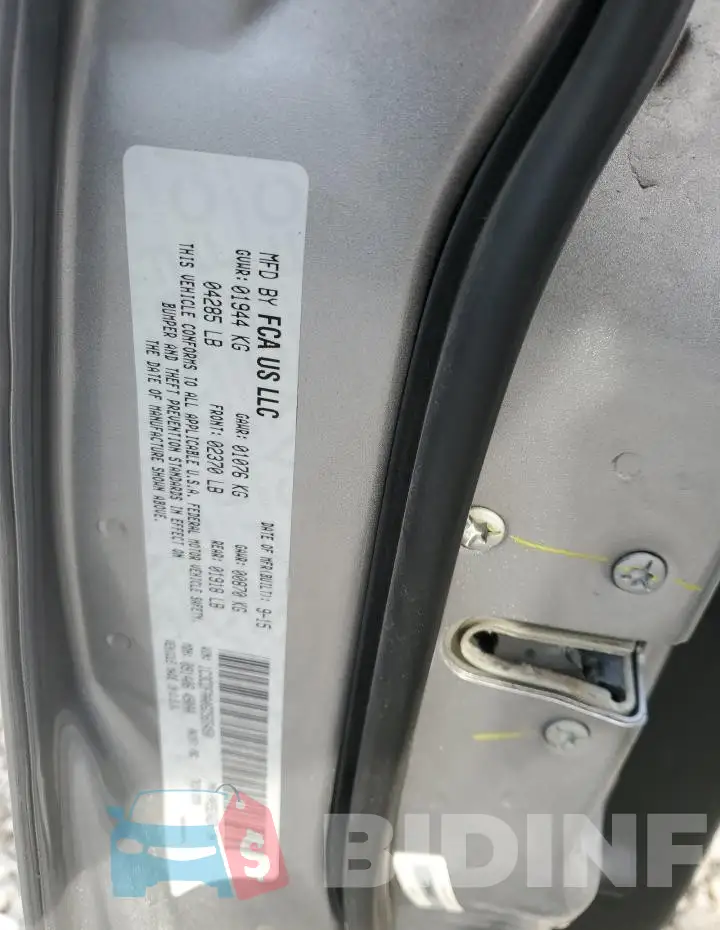 1C3CDFAA0GD565450 Photo# 12