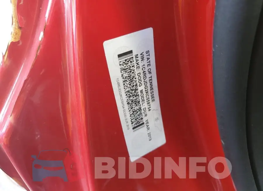 1C4RDJDG2KC559754 Photo# 13