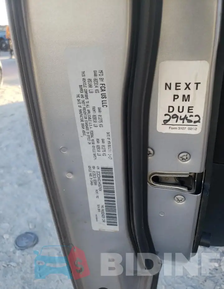 2C3CDXHG1HH567454 Photo# 12