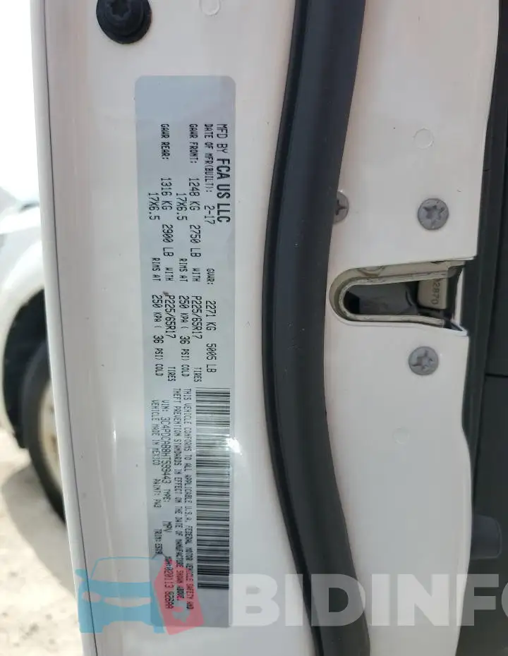 3C4PDCAB8HT599443 Photo# 13