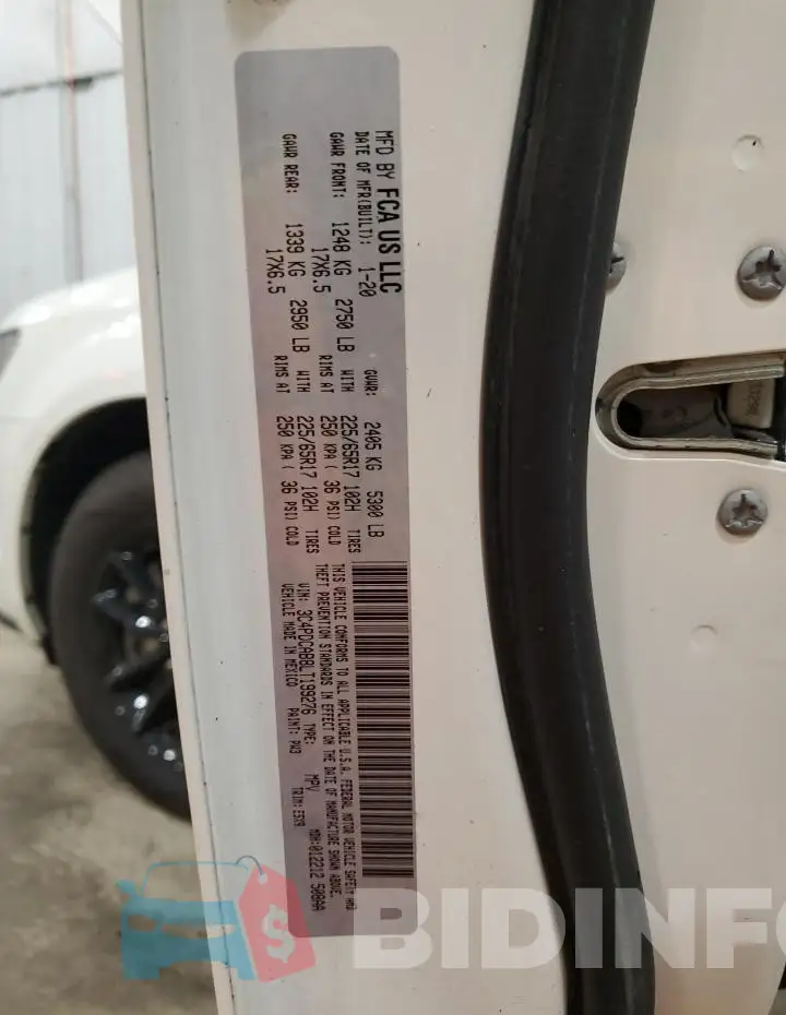 3C4PDCAB8LT199276 Photo# 13