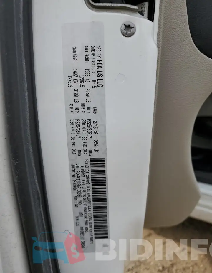 2C4RC1JG3GR136090 Photo# 13