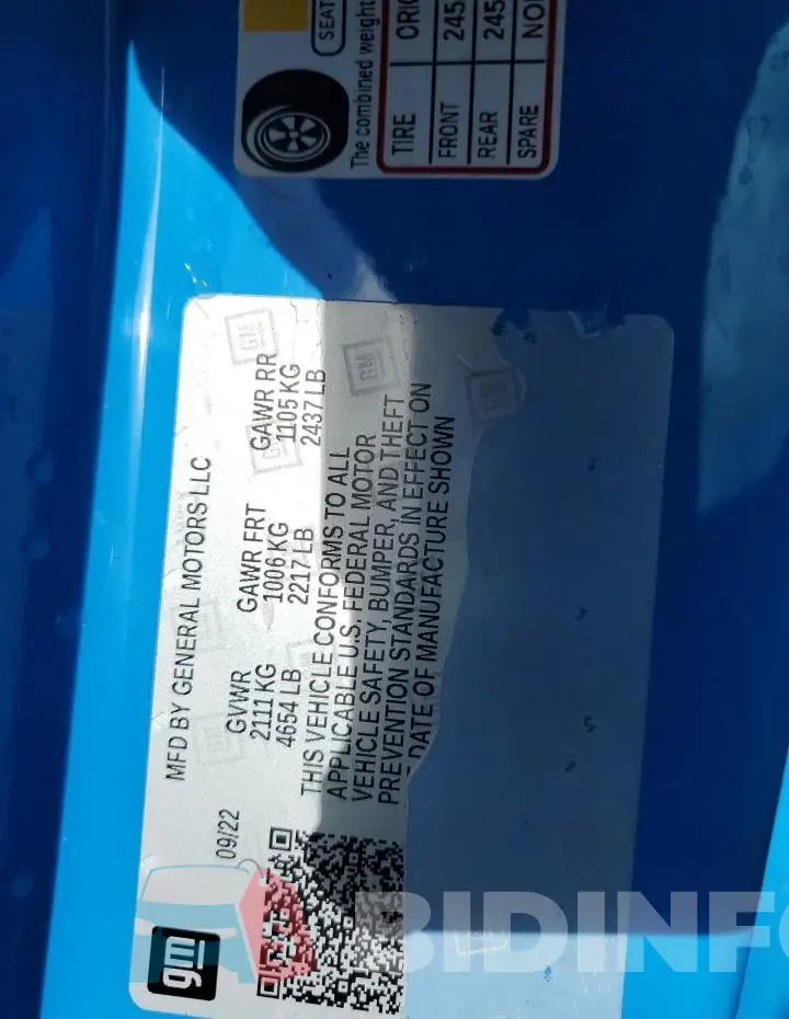 1G1FF3D7XP0110820 Photo# 13