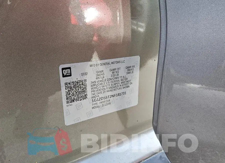 1G1ZD5ST2NF181731 Photo# 12