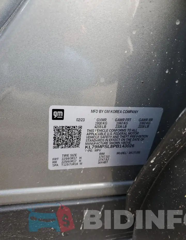 KL79MPSL8PB143026 Photo# 13
