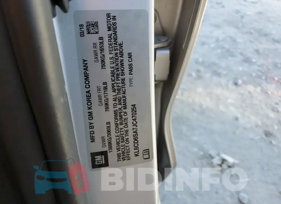 KL8CD6SA7JC470254 Photo# 12