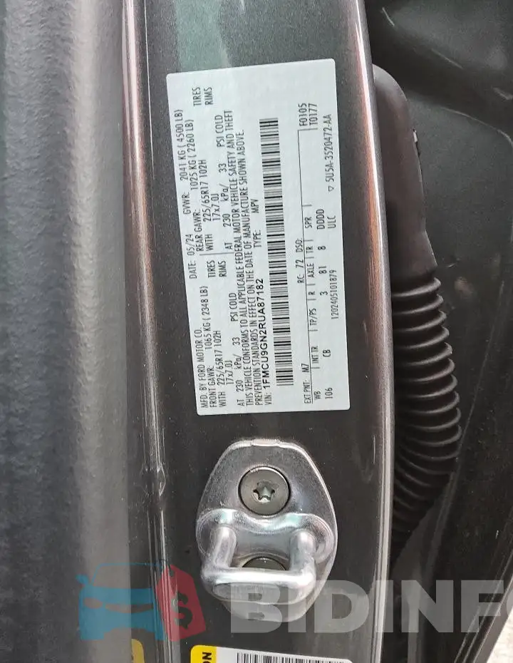 1FMCU9GN2RUA87182 Photo# 13