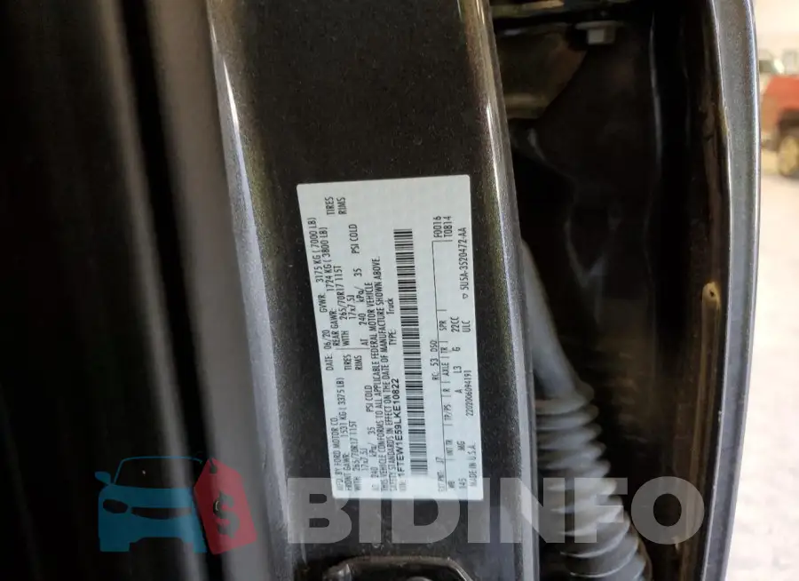 1FTEW1E59LKE10822 Photo# 12