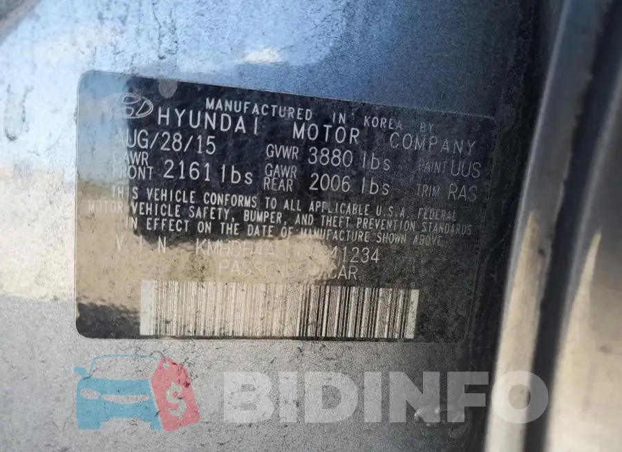 KMHDH4AE3GU641234 Photo# 12