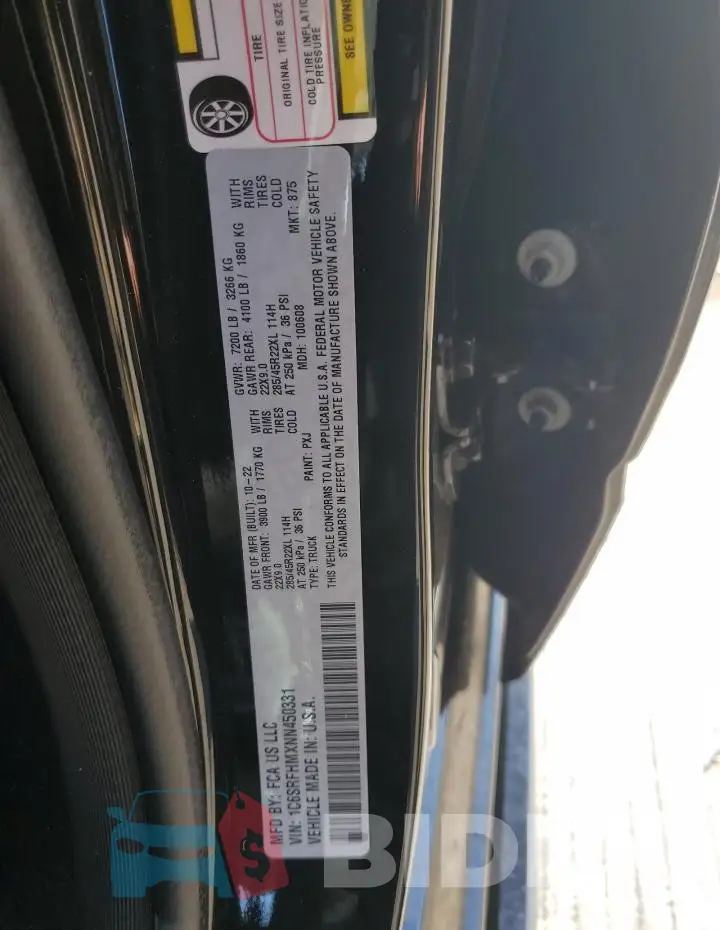 1C6SRFHMXNN450331 Photo# 12