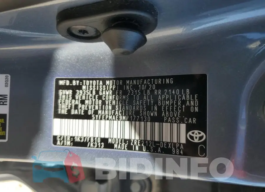 5YFEPMAE9MP177130 Photo# 12