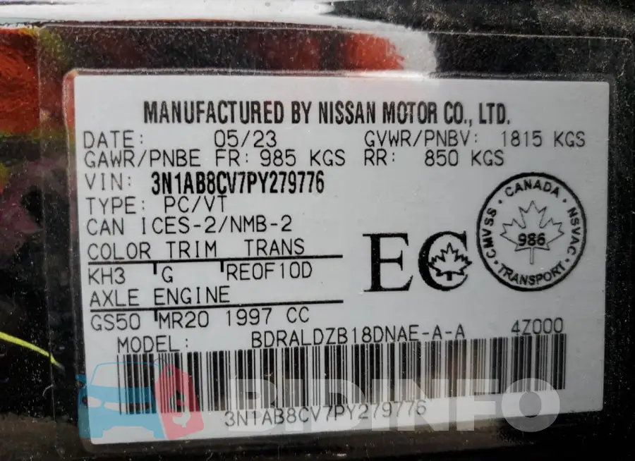 3N1AB8CV7PY279776 Photo# 12