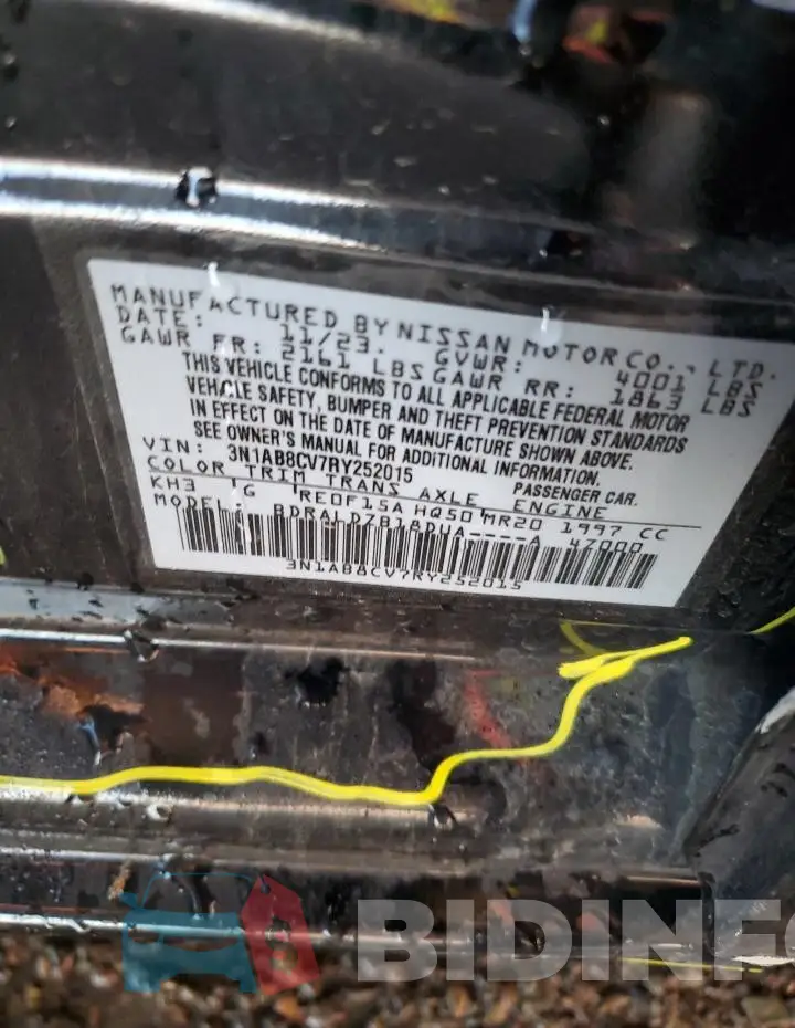 3N1AB8CV7RY252015 Photo# 13