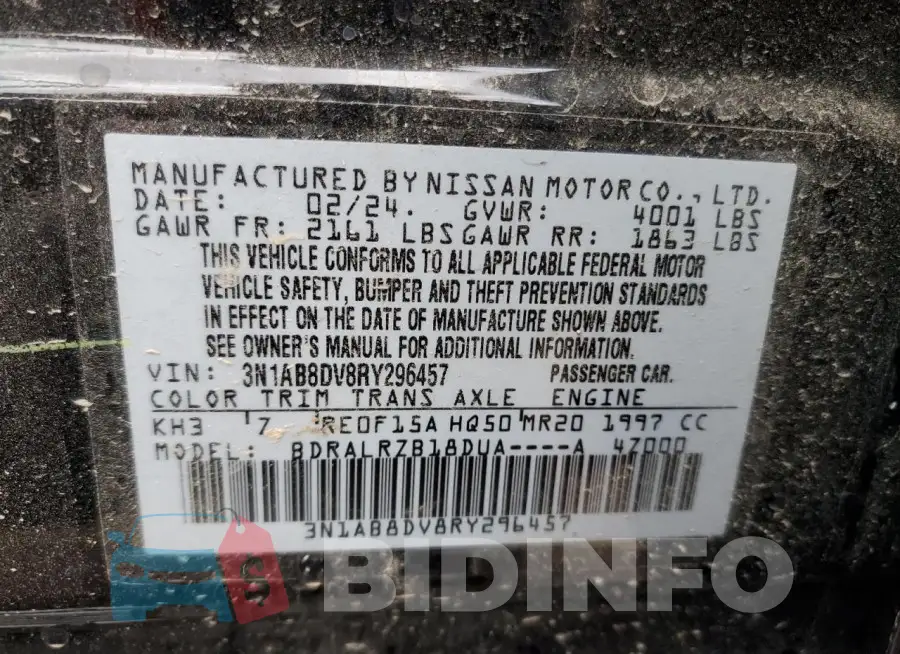 3N1AB8DV8RY296457 Photo# 12