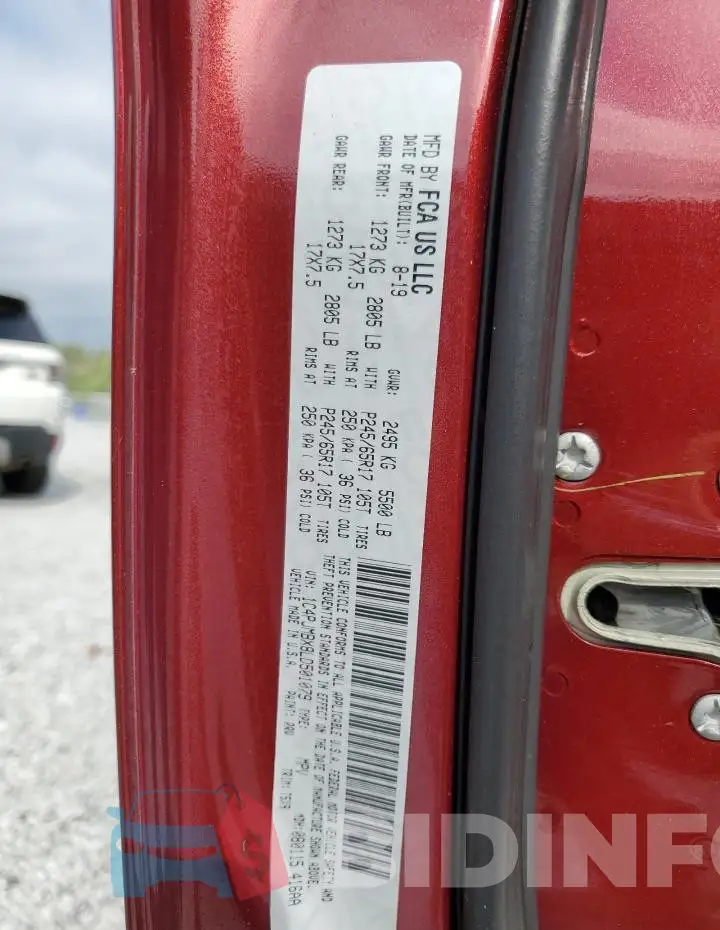 1C4PJMBX8LD501079 Photo# 13
