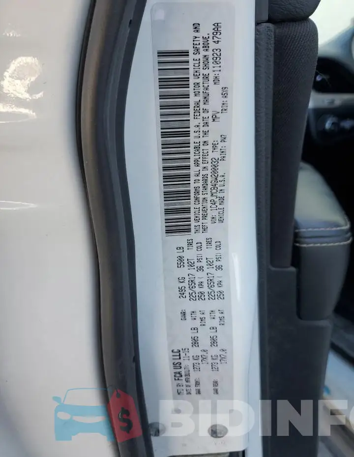 1C4PJMCB4GW200032 Photo# 14