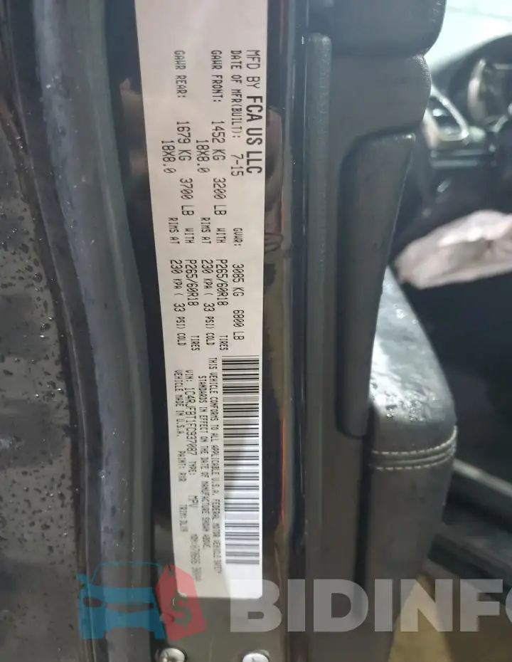 1C4RJFBT1FC937087 Photo# 14