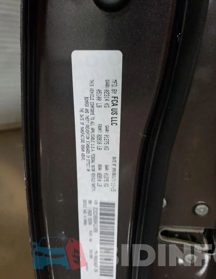 2C3CDXBGXGH121858 Photo# 12