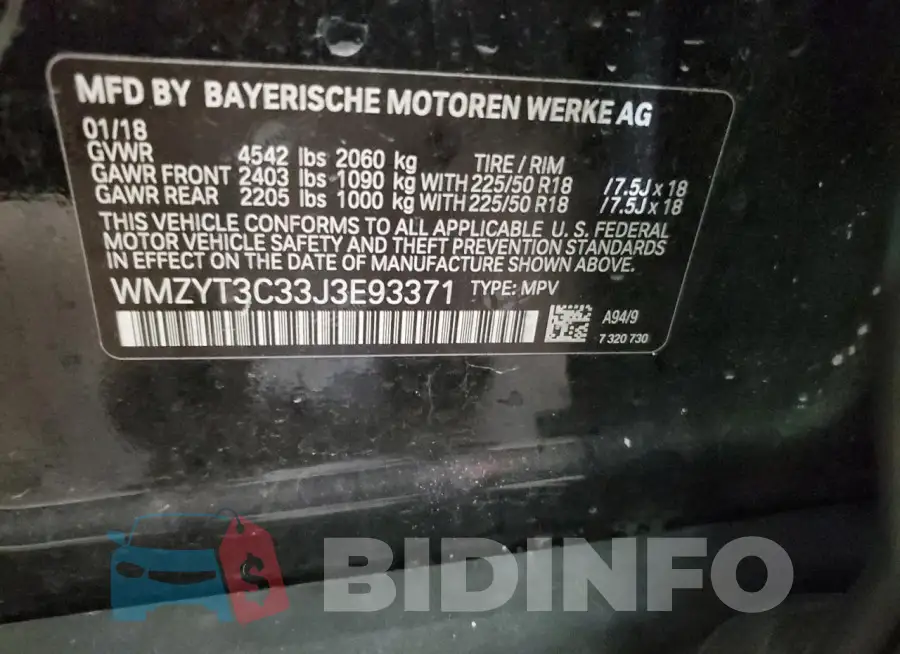 WMZYT3C33J3E93371 Photo# 13